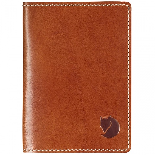 피엘라벤 Fjallraven 레더 패스포트 커버 Leather Passport Cover (77363) - Leather Cognac