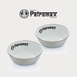 [PM-PX-BOWL-W]  페트로막스 에나멜 보울 캠핑용 그릇(2개입) 화이트 600ml